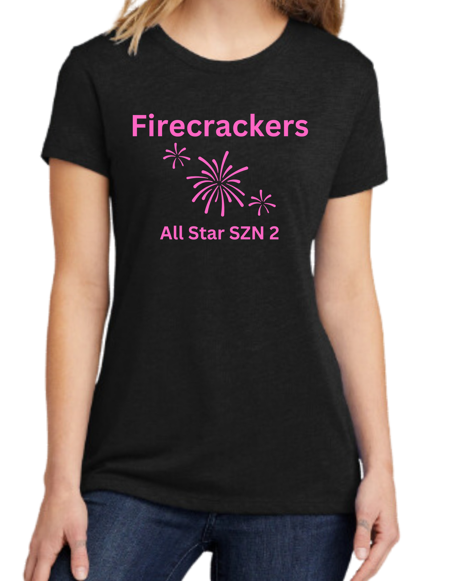 SASS Dance Firecrackers Girls, Women's, Unisex District V.I.T. Super Soft T-Shirt