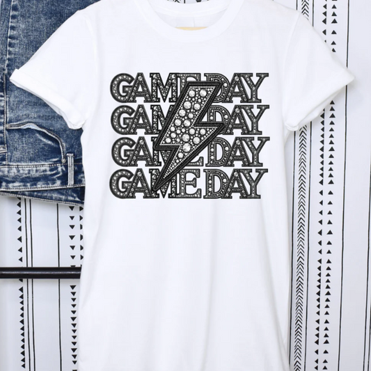 GameDay Faux Bling T-Shirt