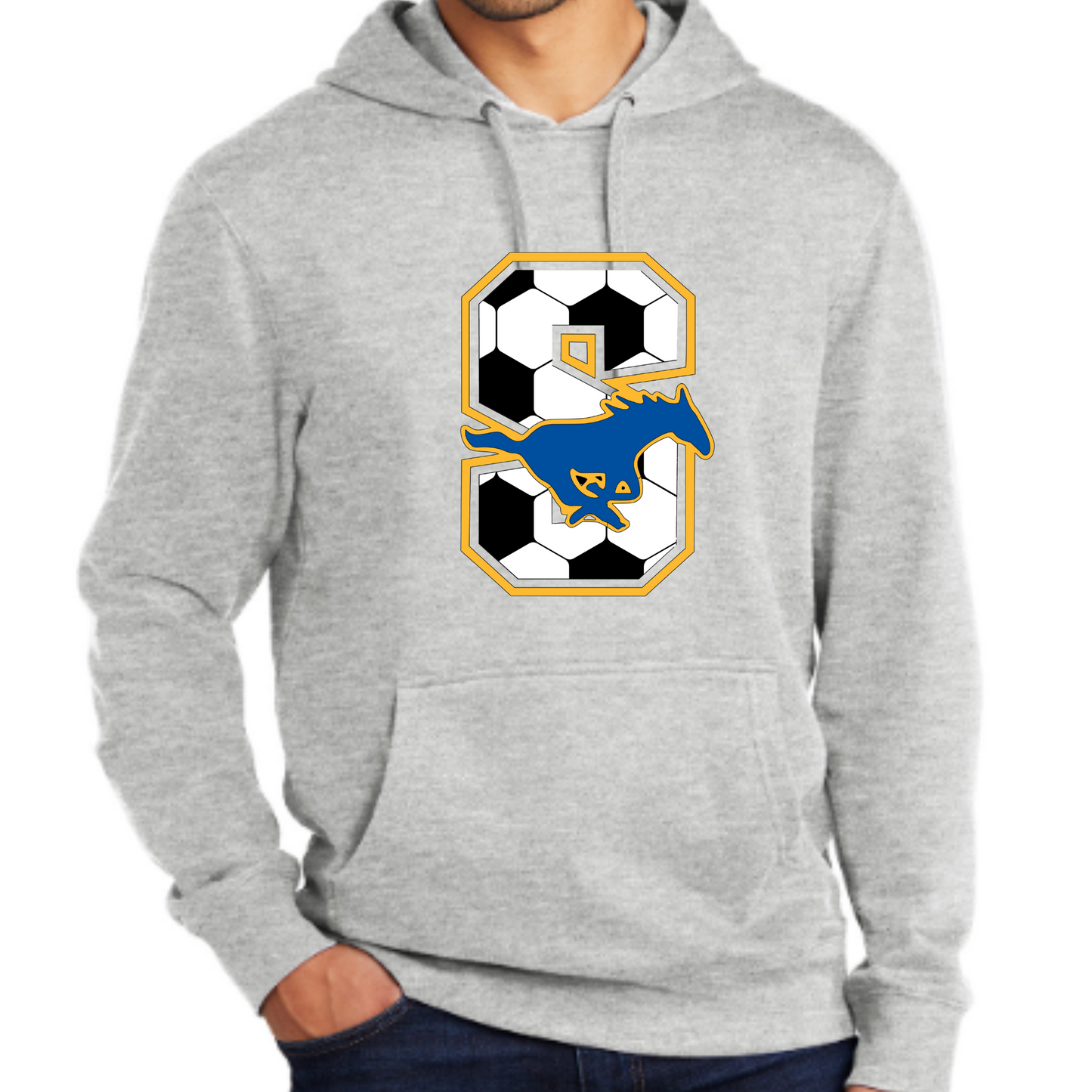 Sahuarita Mustangs Soccer District Unisex V.I.T. Super Soft Hoodie