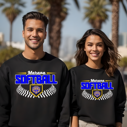 Marana Tigers Softball District V.I.T. Unisex Super Soft Black Hoodie, Women's Cropped Hoodie, or Unisex Crewneck