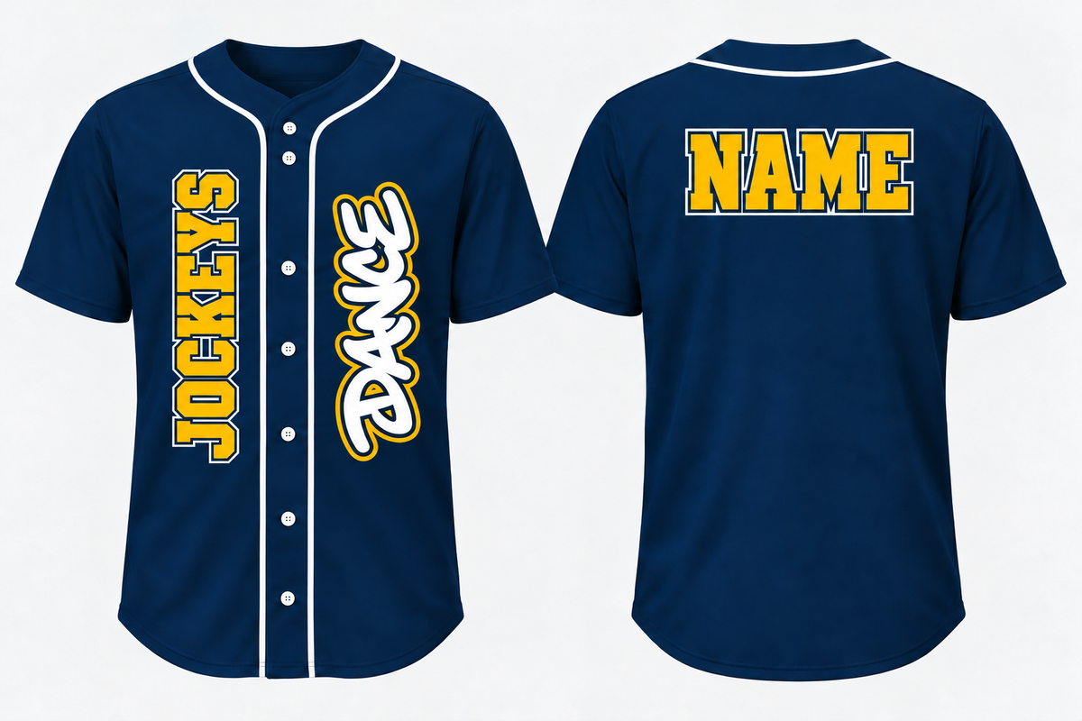 SHS Jockeys Dance navy A4N4184 jersey front mockup, regular print