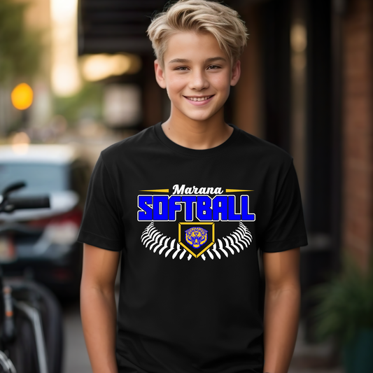 Marana Tigers Softball Unisex, Womens, or Youth District V.I.T. Super Soft Cotton T-Shirt