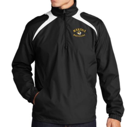 Marana Tigers Wrestling 1/4 Zip Wind Jacket