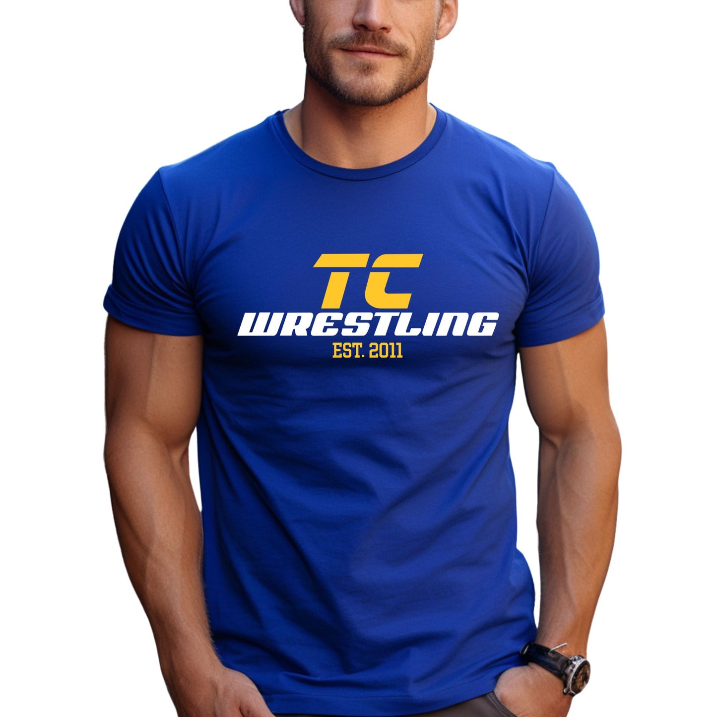 Marana Tigers Wrestling TC Est. 2011 Next Level Super Soft Cotton T-Shirt or Dri-Fit Performance T-shirt Unisex and Youth