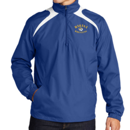 Marana Tigers Wrestling 1/4 Zip Wind Jacket