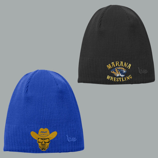 Marana Tigers Wrestling Embroidered New Era Knit Beanie