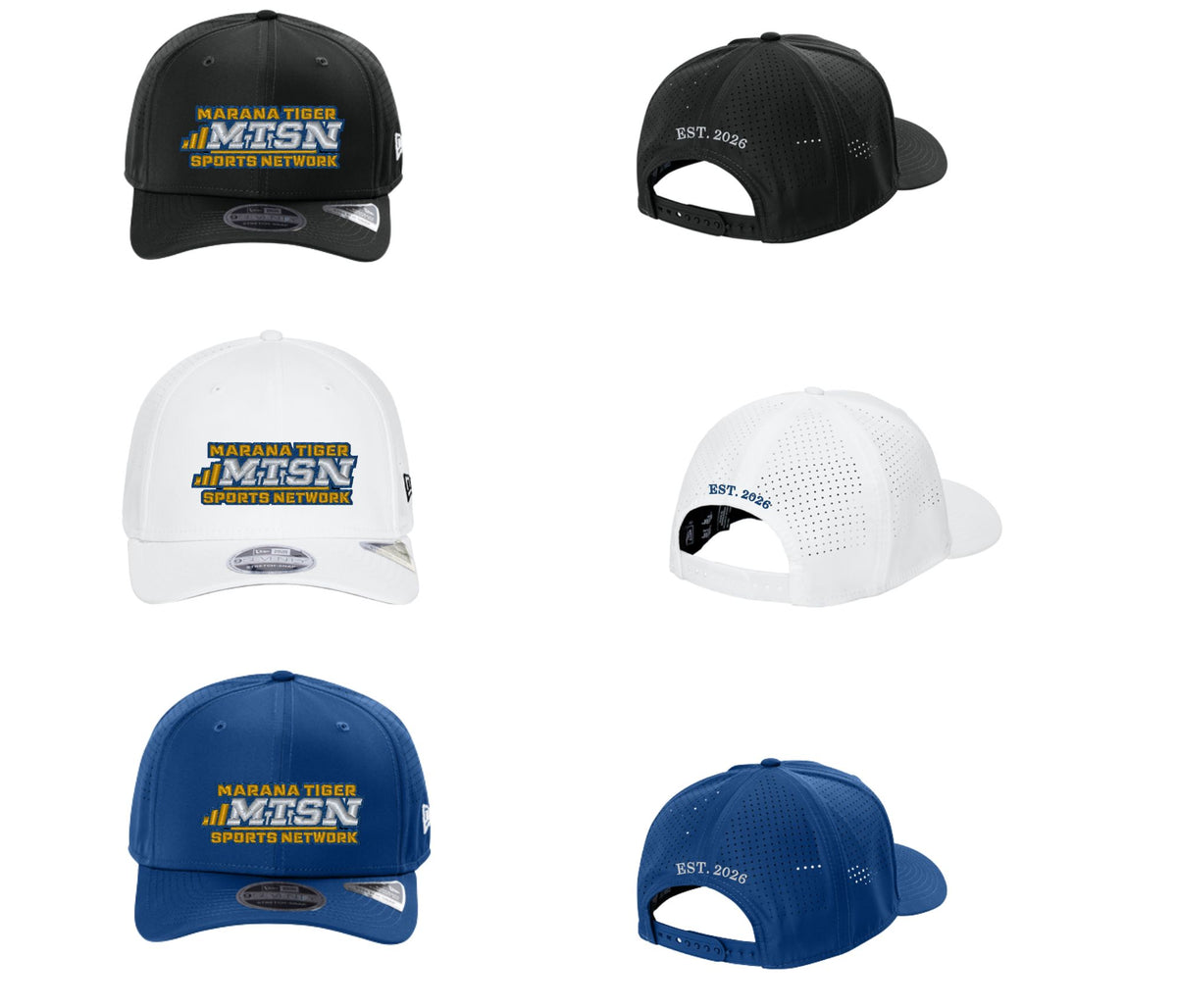 Marana Tigers Sports Network Embroidered New Era Snapback Hat