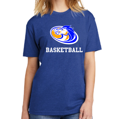 Sahuarita Mustangs Basketball Next Level Unisex Super Soft Short Sleeve T-Shirt