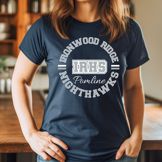 Ironwood Ridge Pomline Design #2 Navy T-shirt, Tanktop, Crewneck Sweatshirt or Hoodie