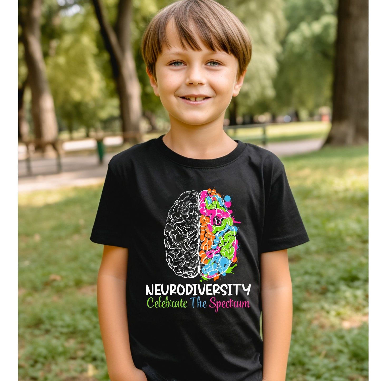 Neurodiversity Celebrate the Spectrum T-Shirt