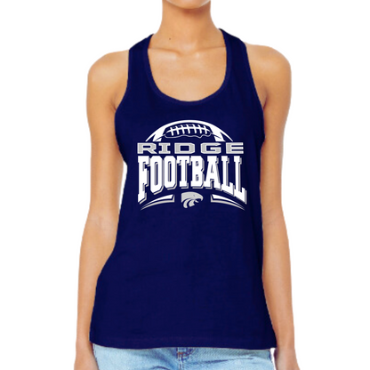 Ironwood Ridge Football Design #1 Navy or Grey Cotton T-shirt, Dri-Fit T-Shirt, Tanktop