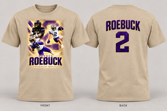 Roebuck Gold Standard Desert Tan Front Back front and back mockup