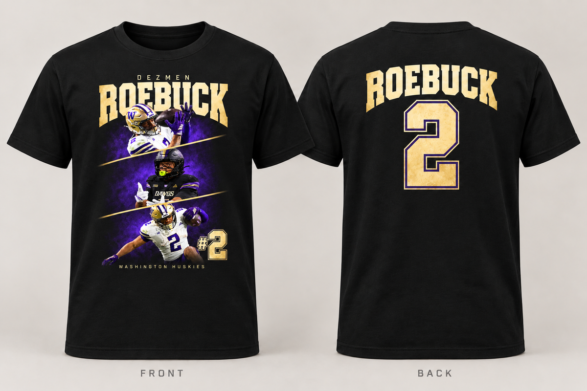 Roebuck Three Moments Black Front Back front and back mockup