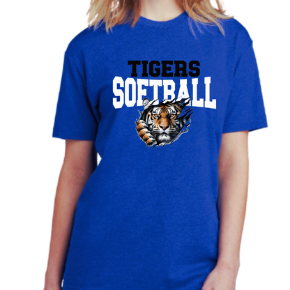 Marana Tigers Softball Unisex, Womens, or Youth District V.I.T. Super Soft Cotton T-Shirt