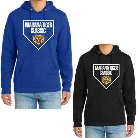 Marana Tigers Classic Baseball Tournament Unisex District V.I.T. Super Soft Hoodie or Crewneck