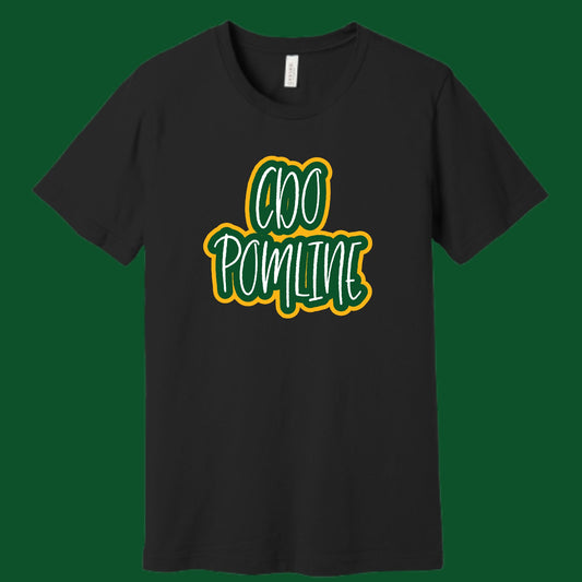 Canyon Del Oro Dorados Pomline Black T-Shirt #4