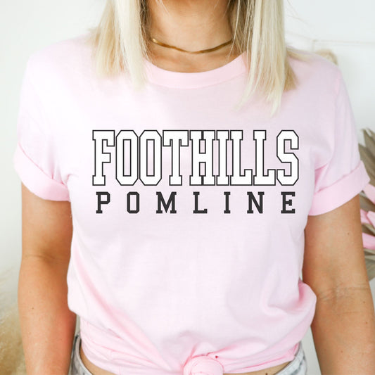Catalina Foothills Pomline Pink Out Shirts