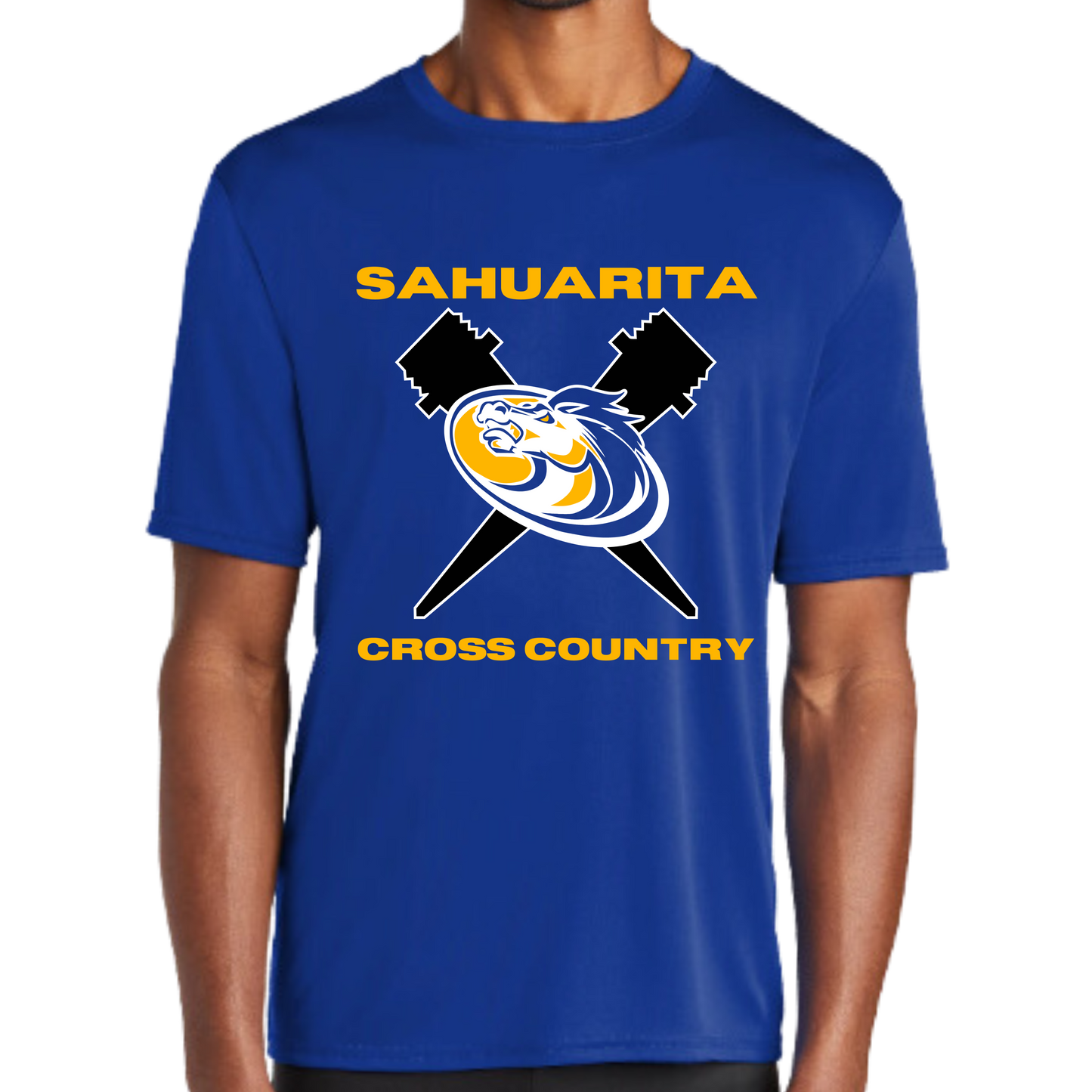 Sahuarita Mustang Cross Country Super-Soft Long Sleeve or Short Sleeve Dri-Fit Shirt