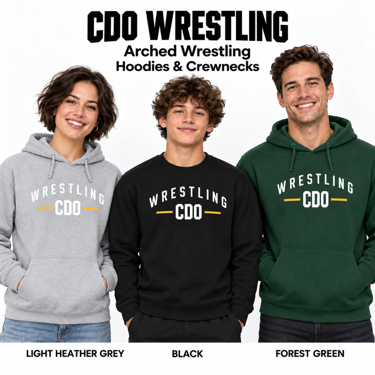 Arched Wrestling Wrestling hoodie and crewneck preview
