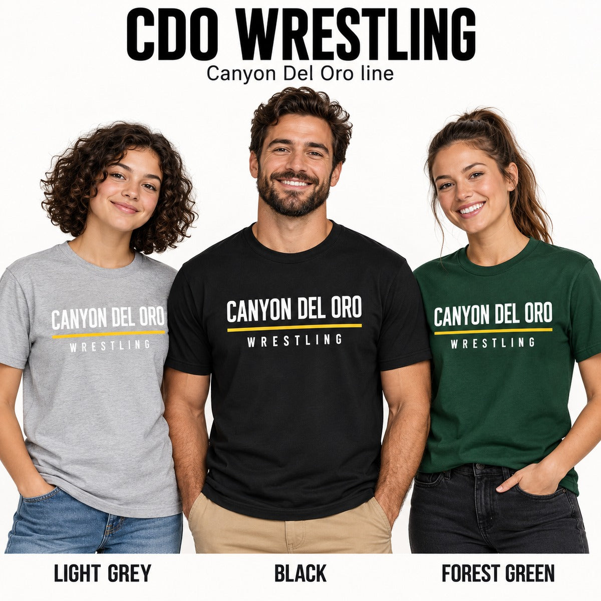 Canyon Del Oro Line Wrestling shirt preview