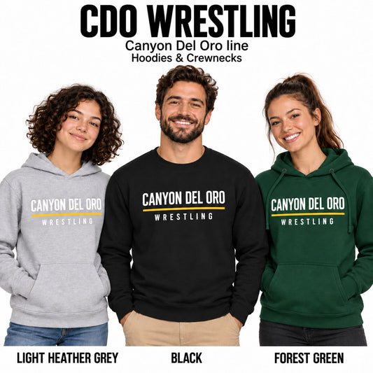Canyon Del Oro Line Wrestling hoodie and crewneck preview