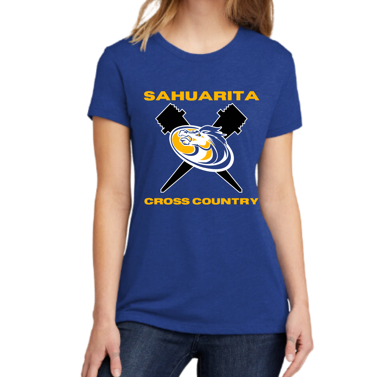 Sahuarita Mustangs Cross Country Bella Canvas Unisex or Women's T-Shirt