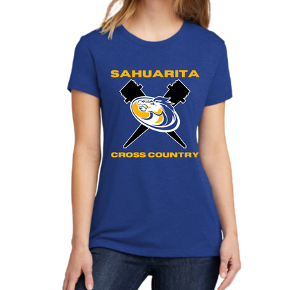 Sahuarita Mustangs Cross Country Bella Canvas Unisex or Women's T-Shirt