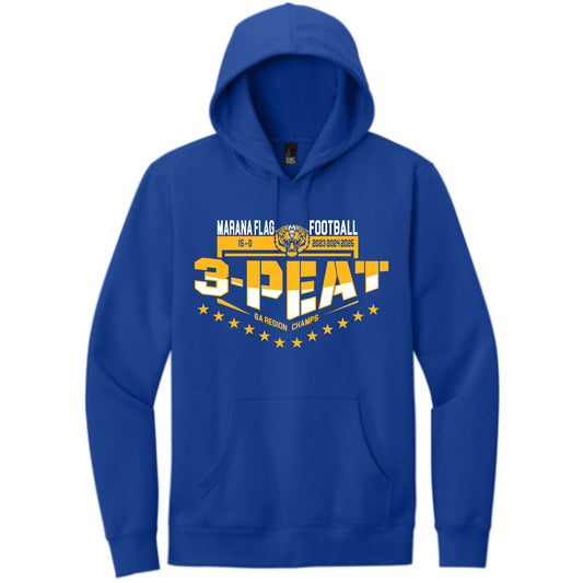 Marana Tigers Flag Football Region Champs Hoodie or Crewneck in Blue or Black