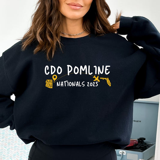 Canyon Del Oro Pomline Nationals Champion Brand Crewneck