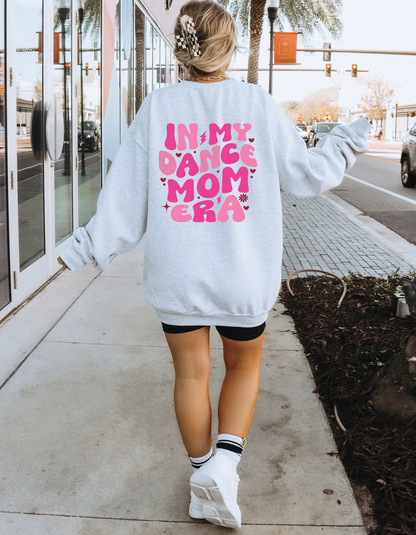 SASS In my Dance Mom ERA, Taylor Swift Inspired Champion Super Soft Crewneck in White