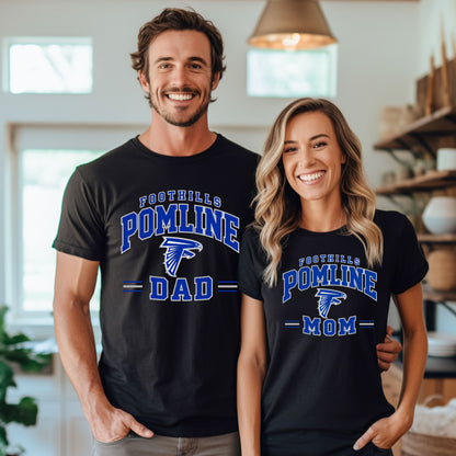 Catalina Foothills Pomline Design #1 Mom or Dad, etc. Bella Canvas Women's or Unisex T-shirt, Tanktop, Crewneck Sweatshirt, or Hoodie in Black or White