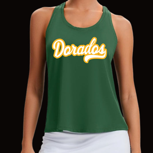 Canyon Del Oro Pomline Green Athletic Tank #5