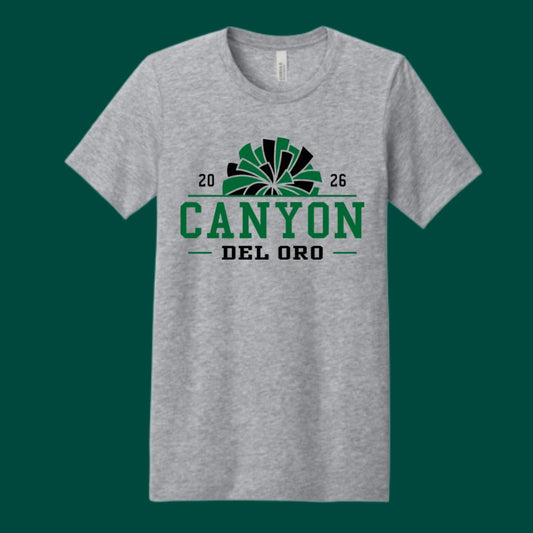 Canyon Del Oro Dorados Cheer Grey T-Shirt #2