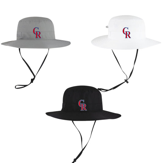 Continental Ranch CR Logo Embroidered Bucket Hats