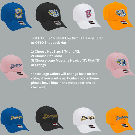 Sahuarita Mustangs 2025 Football Embroidered Flex Fit Ballcap