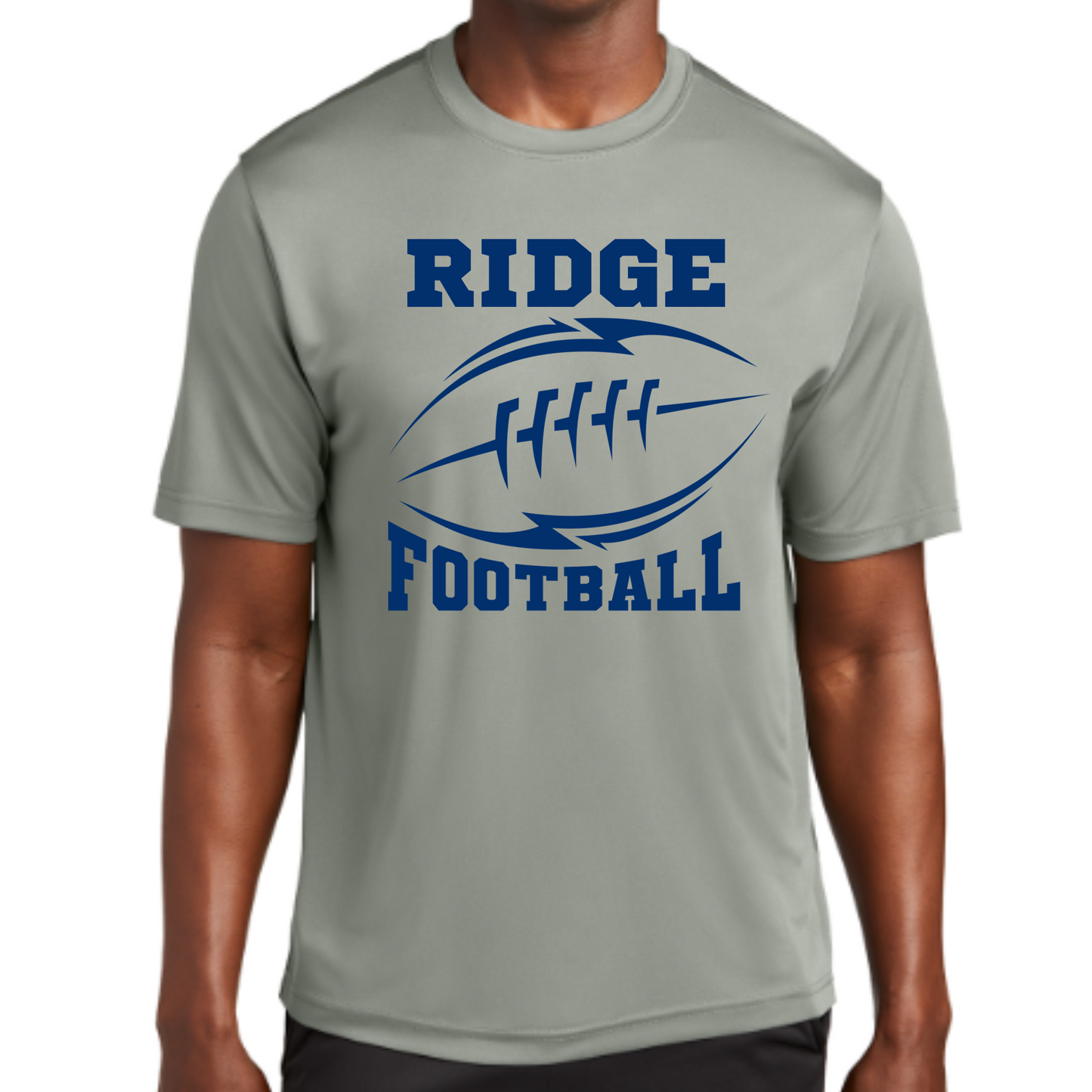 Ironwood Ridge Football Design #3 Unisex, Women's, & Youth White Cotton T-shirt, Dri-Fit T-Shirt, Tanktop