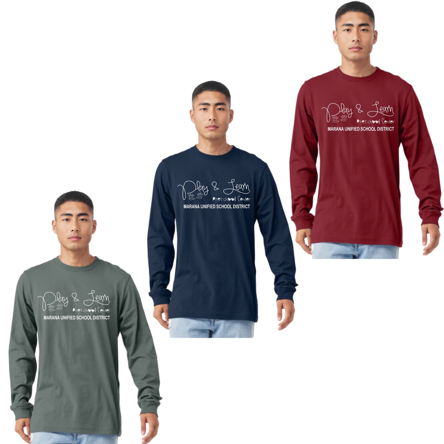 PAL Play & Learn Preschool Bella Canvas Unisex Longsleeve T-Shirt