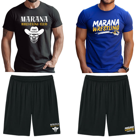 Marana Tigers Wrestling Package Coaches and Wrestlers Only 2 Shirts and 2 Shorts