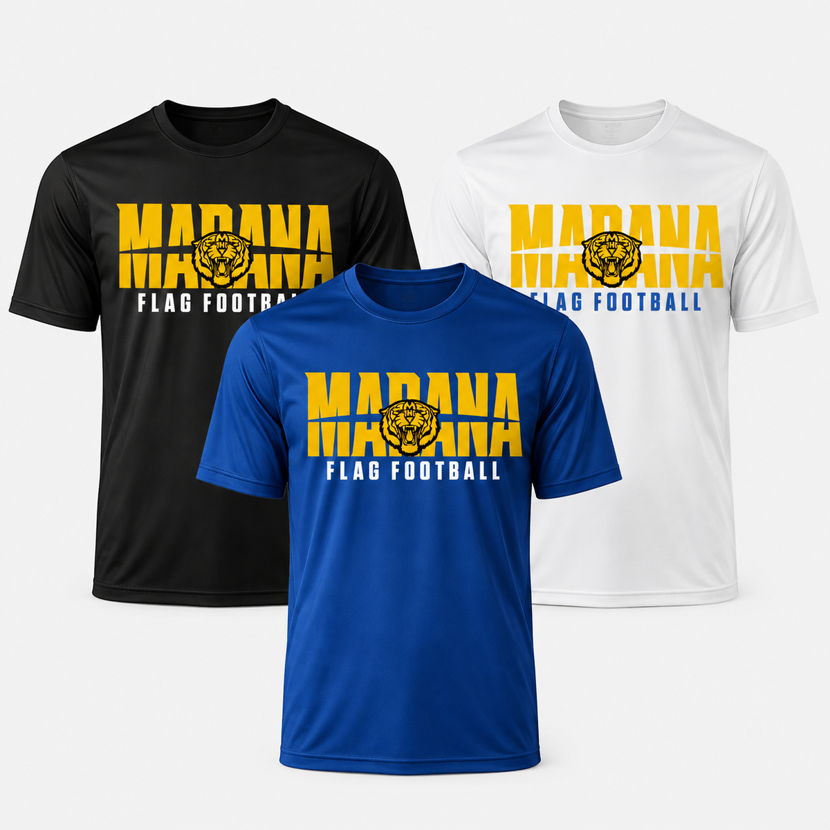 Marana Tigers Flag Football Dri-Fit Performance Tee