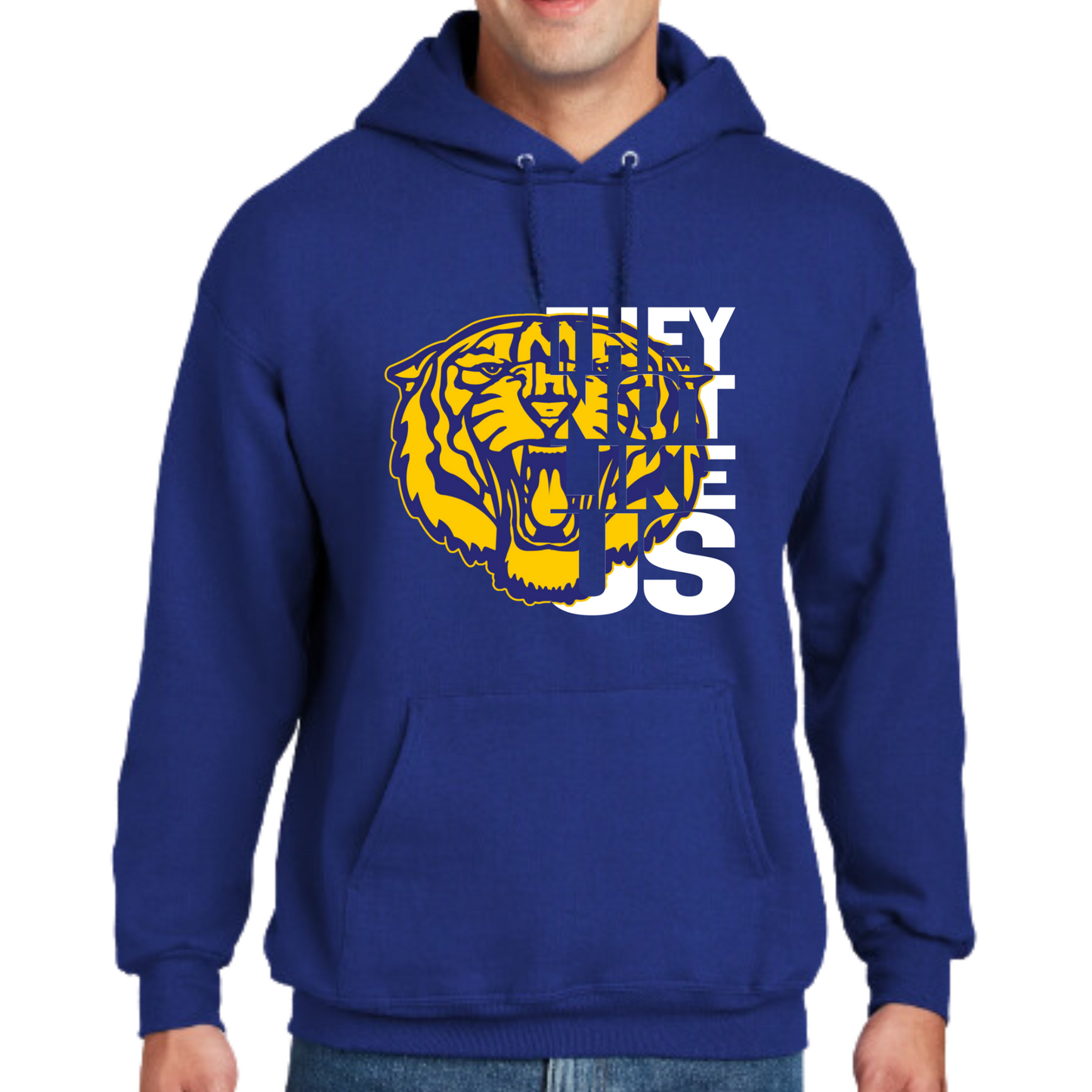 Marana Tigers "They Not Like US" Cotton T-shirt, Performance T-Shirt, Tanktop, or Hoodie