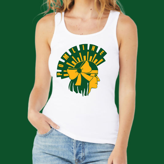 Canyon Del Oro Pomline White Fitted Tank #2